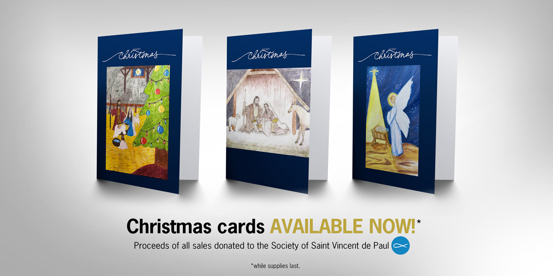 Christmas cards available now 2023