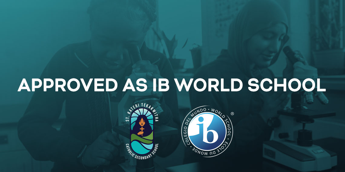 St. Kateri approved as IB World School